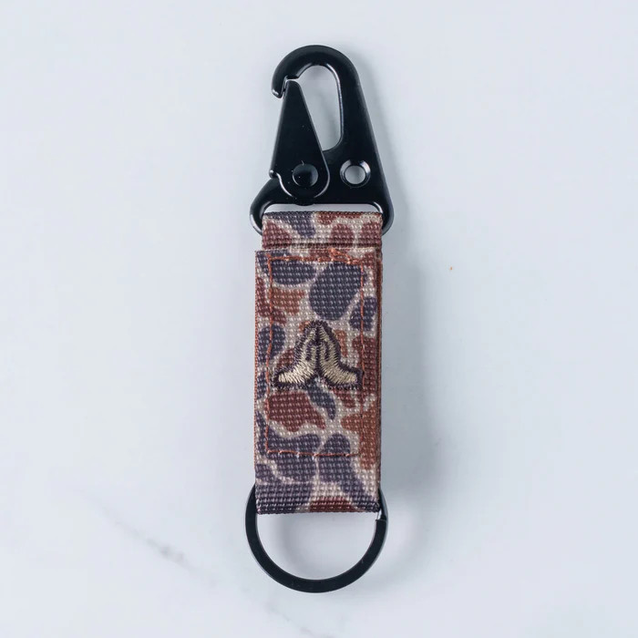 Tap To Pray™ - Tactical Carabiner Keychain - Sahara Camo