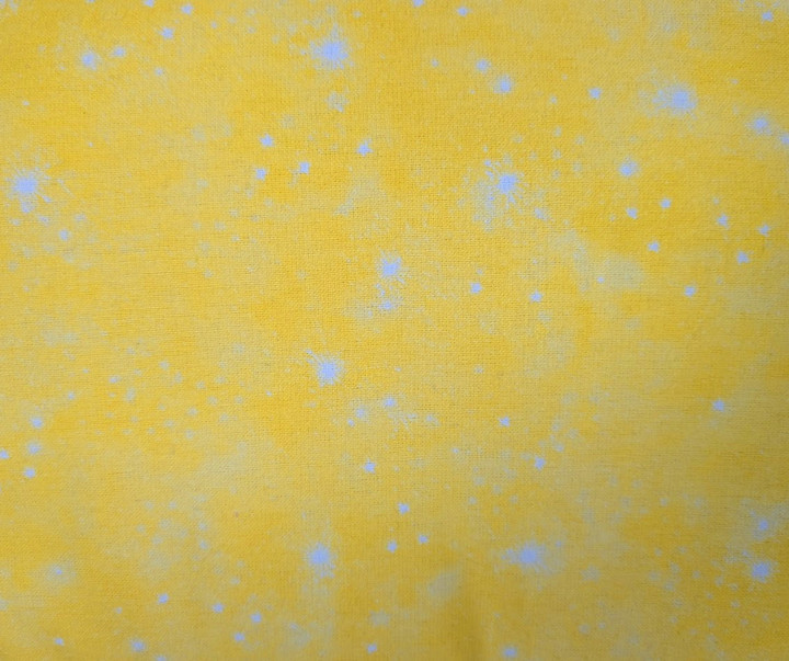 Fun Flannels Stars ~ Dreamy Yellow - Cozy Cotton Flannel Fabric for Quilting & Baby Projects