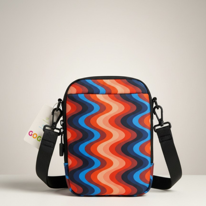 Waterproof Cell Phone Holder Crossbody Bag - Groove