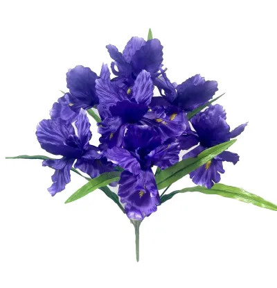 Purple Iris Bush - 20.5"