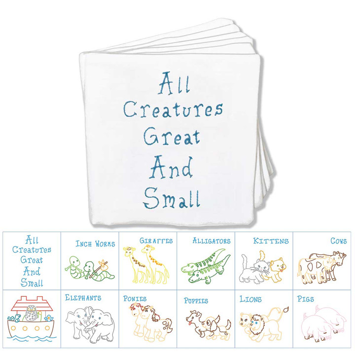 Noah's Ark Cloth Nursery Book