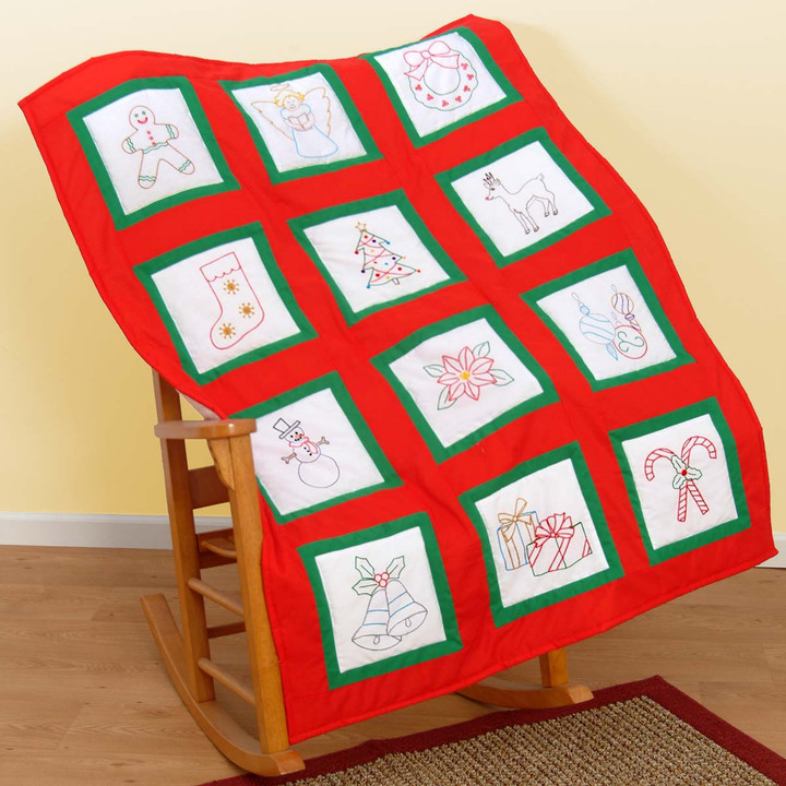 Christmas Time Theme Quilt Blocks