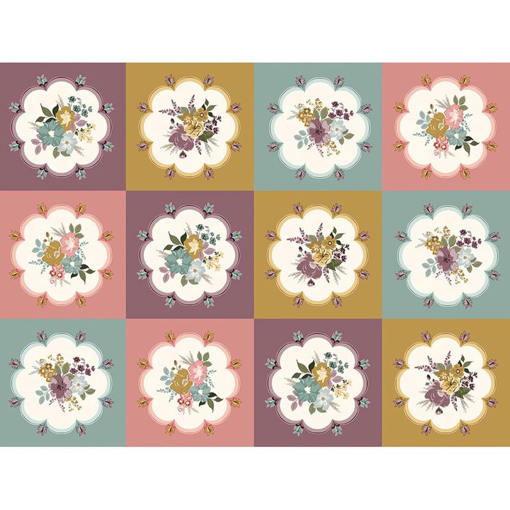 Renew: Multi Doilies Cheater Print Fabric ~ Riley Blake Designs