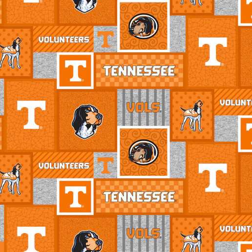 Official Licensed University of Tennessee College Patch Fleece