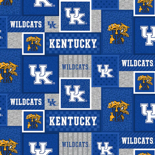 Official Licensed University of Kentucky College Patch Fleece