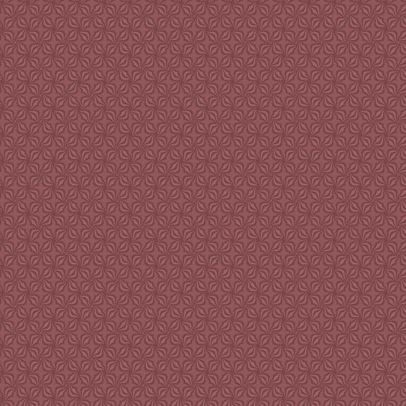 Smithsonian Wild Flowers Geo in Wine – 100% Cotton