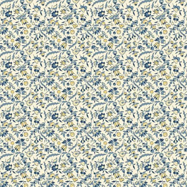 Middleboro Road Reproduction Petite Floral in Cream – 100% Cotton