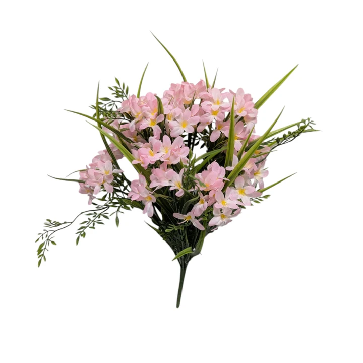 Petite Wildflower Meadow Filler Bush - Baby Pink
