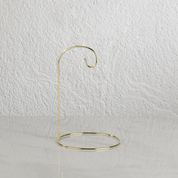 6.25" Brass Wire Ornament Stand