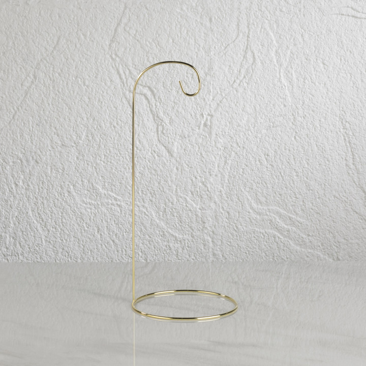 10.5" Brass Wire Ornament Stand