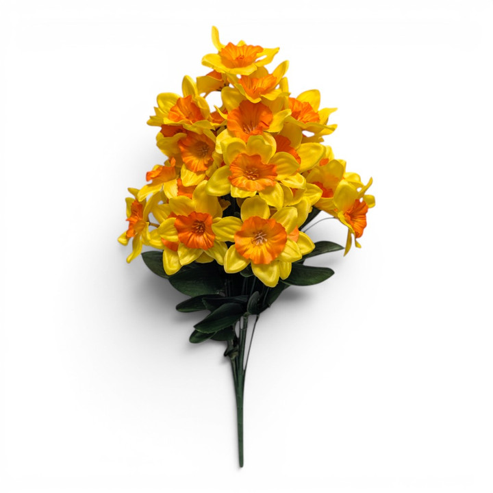 Yellow / Orange Narcissus Floral Bush