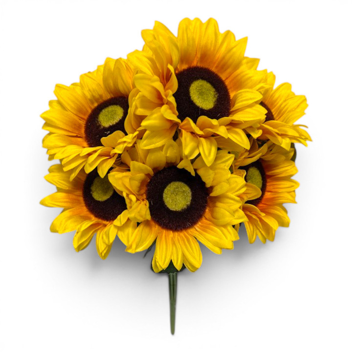 Golden Yellow Sunflower Bush