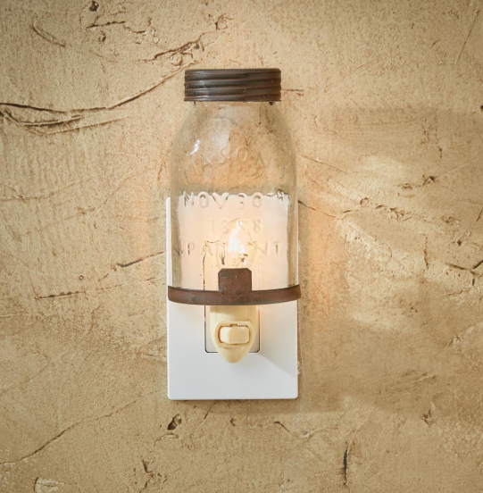 Mason Jar Night Light