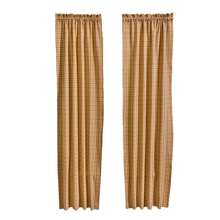 Persimmon Lined Panels 84" L