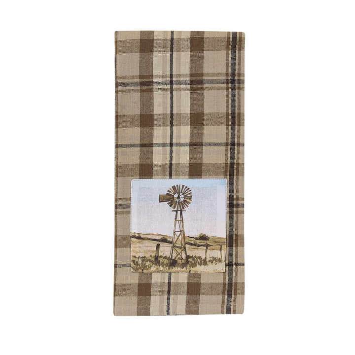 Plains Plaid Decorative Dishtowel