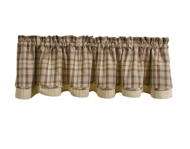 Plains Plaid Lined Layered Val 16" L