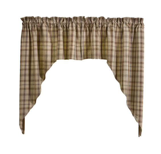 Plains Plaid Swags 36" L