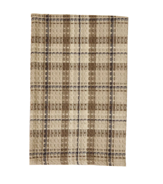 Plains Plaid Waffle Dishtowel