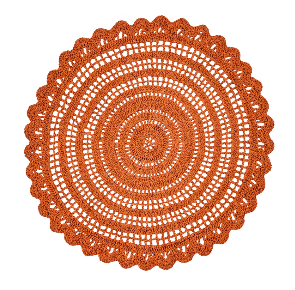 Addison Crochet Placemat - Sienna