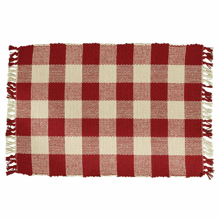 Wicklow Yarn Placemat - Garnet