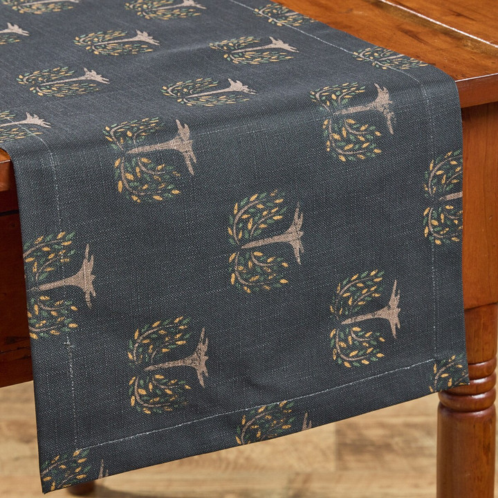 Willow Trees Print Table Runner 54"L