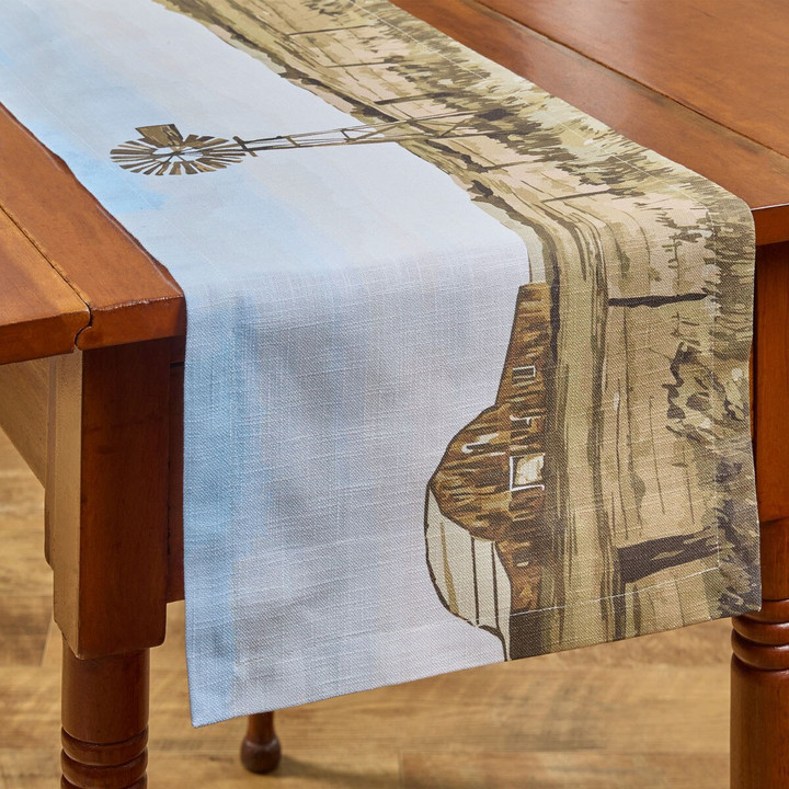 Windmill Table Runner 36" L