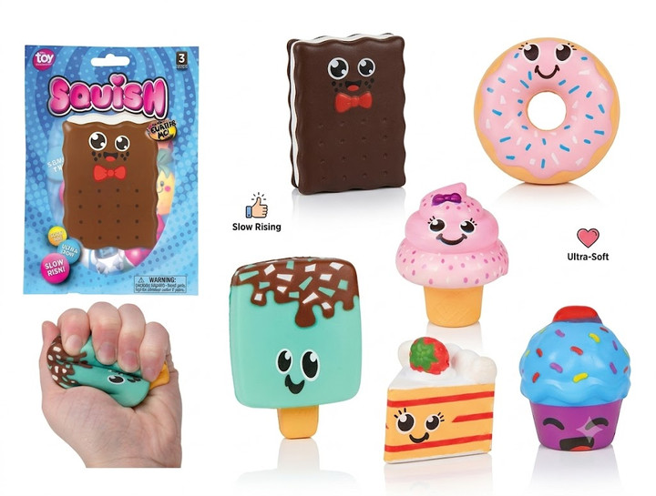 Super Soft Sweet Treats 3" - Assorted (Mystery)