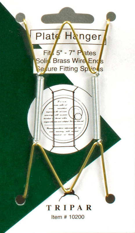 Economic Plate Wire Hanger - Fits 5"-7"