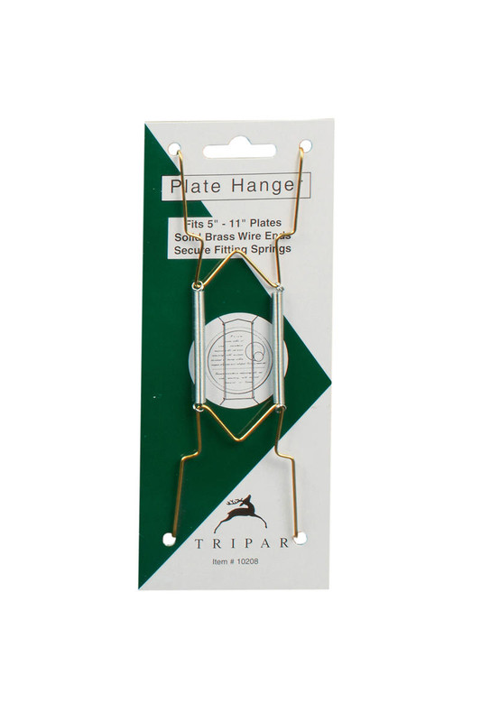 Economic Plate Wire Hanger - Fits 5"-11"