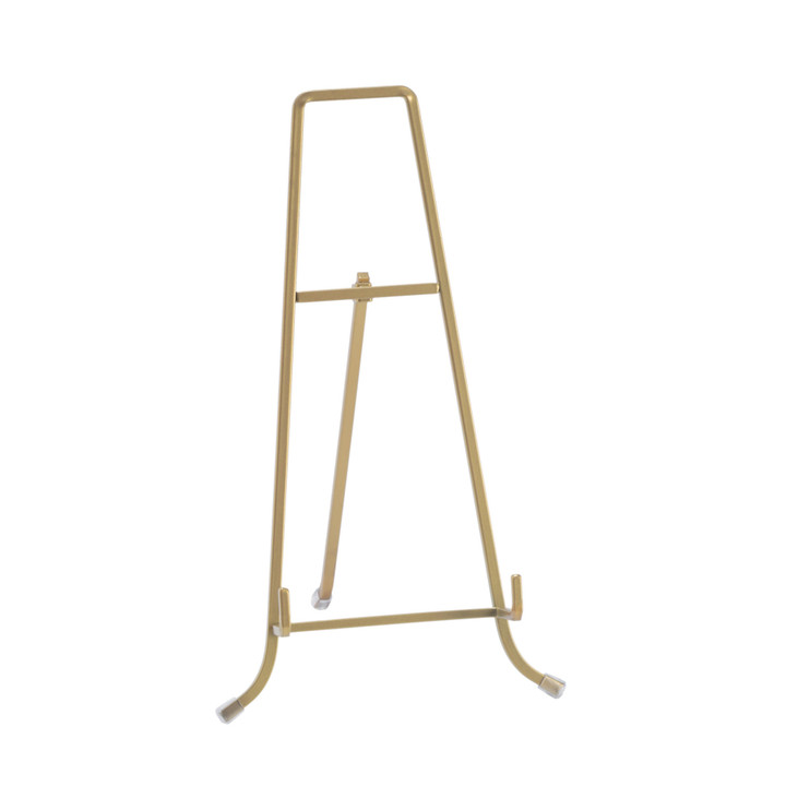 12" Gold Straight Edge Easel