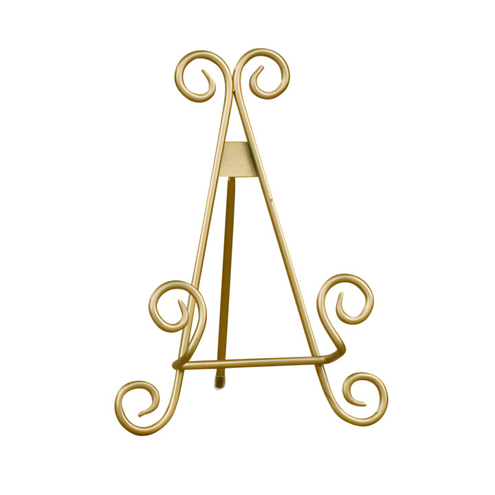 9" Stratford Gold Metal Easel