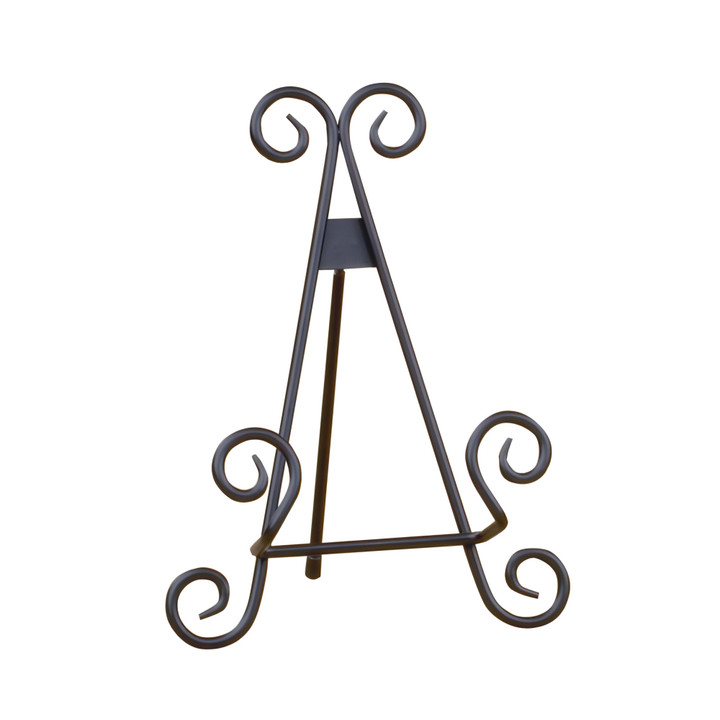 9" Black Stratford Metal Easel