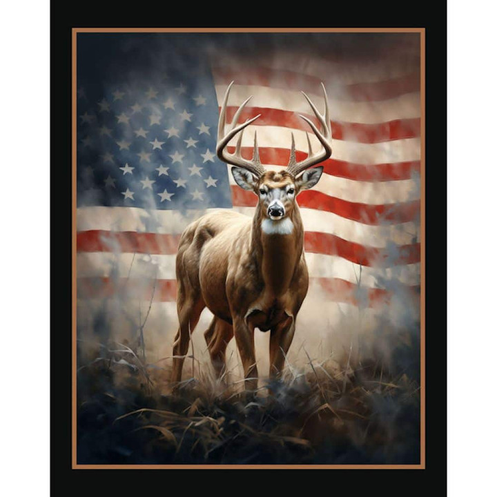 American Trophy Deer 36" X 45" Panel