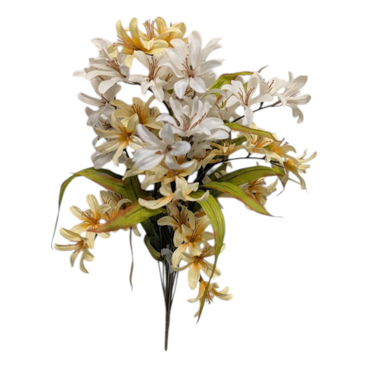 Cream & Beige Freesia Bush