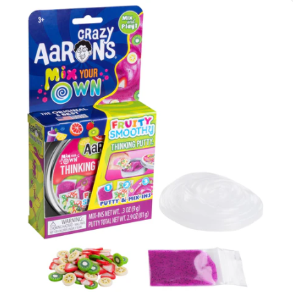 CRAZY AARONS Fruit Smoothie Thinking Putty | Mix It!