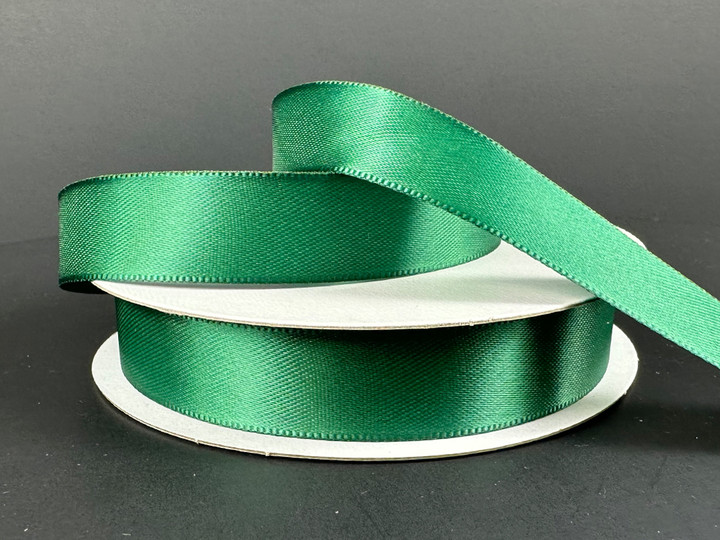 Hunter Green Satin Ribbon 5/8" X 10YD