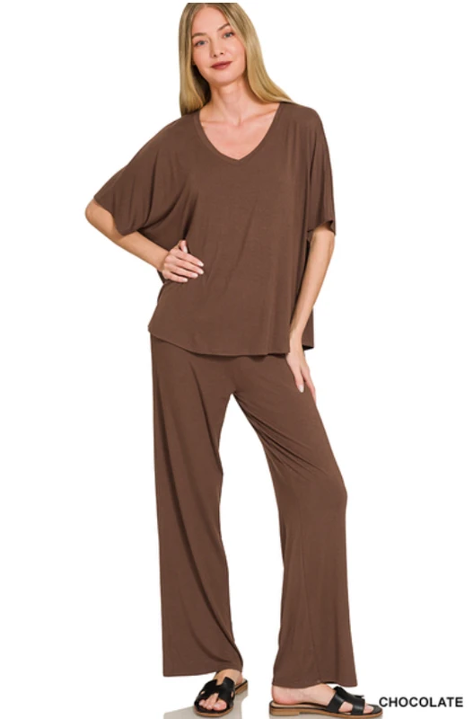 Super Soft Oversized Top & Pants (Sold Separately)