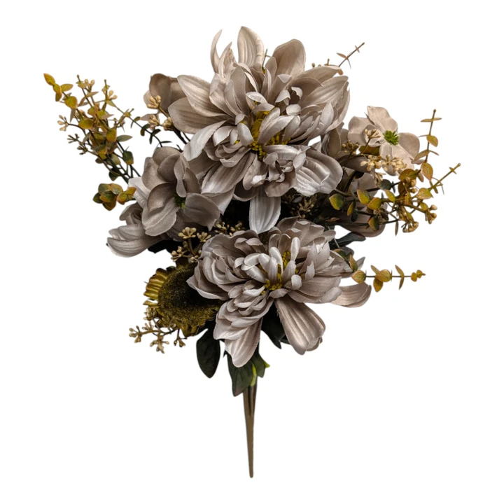 Taupe Sunflower Mum Bush