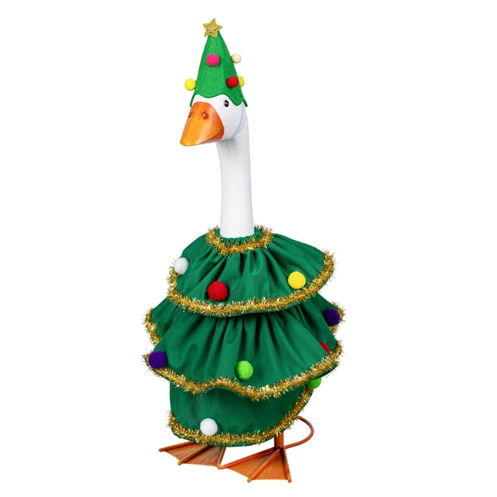 Giddy the Goose Christmas Tree Outfit - Fits 21" Porch Goose