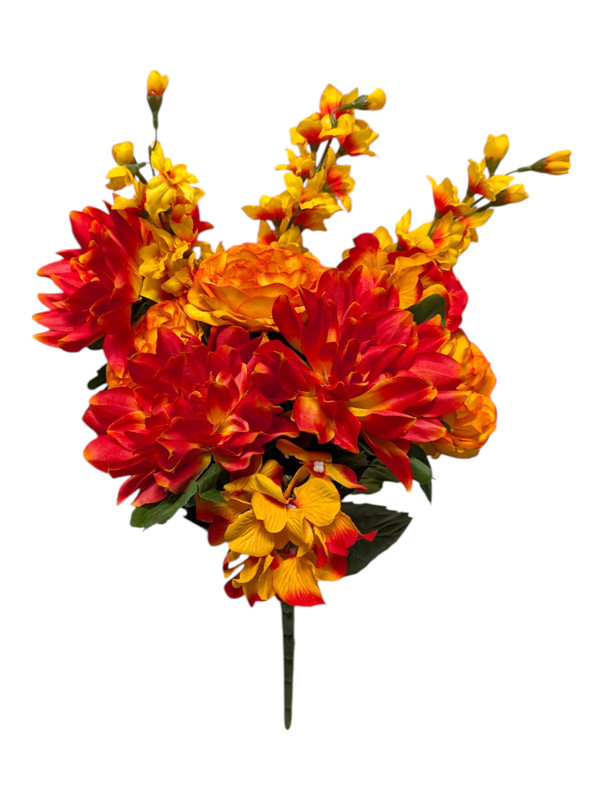 Sunburst Dahlia Hydrangea Mixed Bush