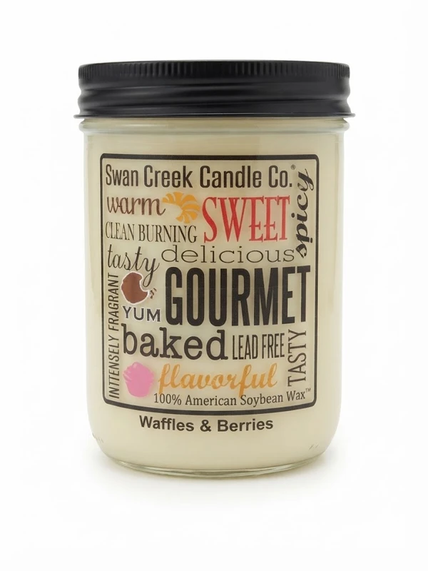 Waffles & Berries 12 oz. Pantry Jar Candle