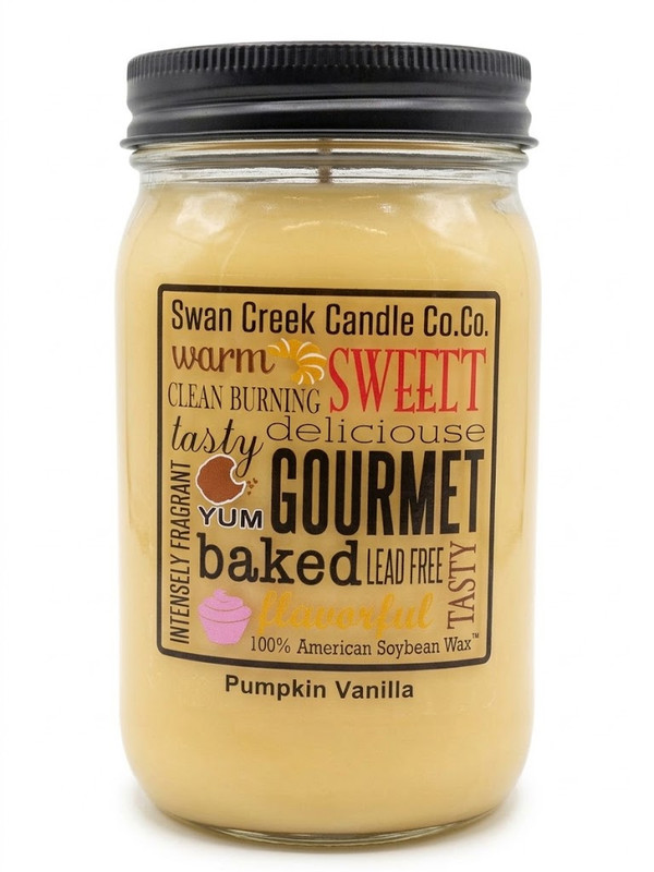 Pumpkin Vanilla 24 oz. Jar Candle