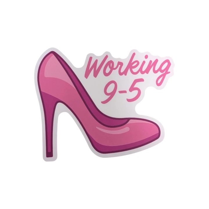 Copy of Working 9-5 Dolly Parton Sticker