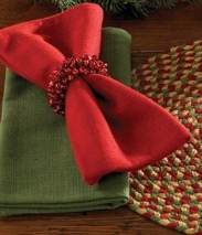 Casual Classics Red Napkin