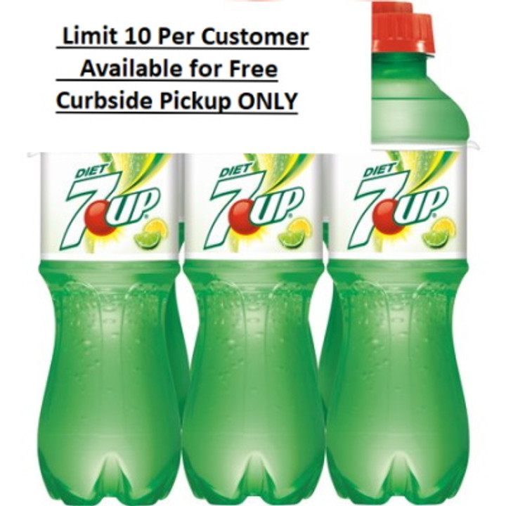 Diet 7UP 6pk 16.9 Fl Oz