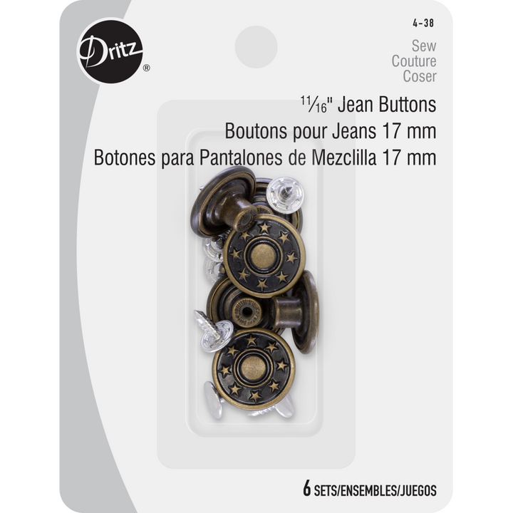 Antique Jean Buttons