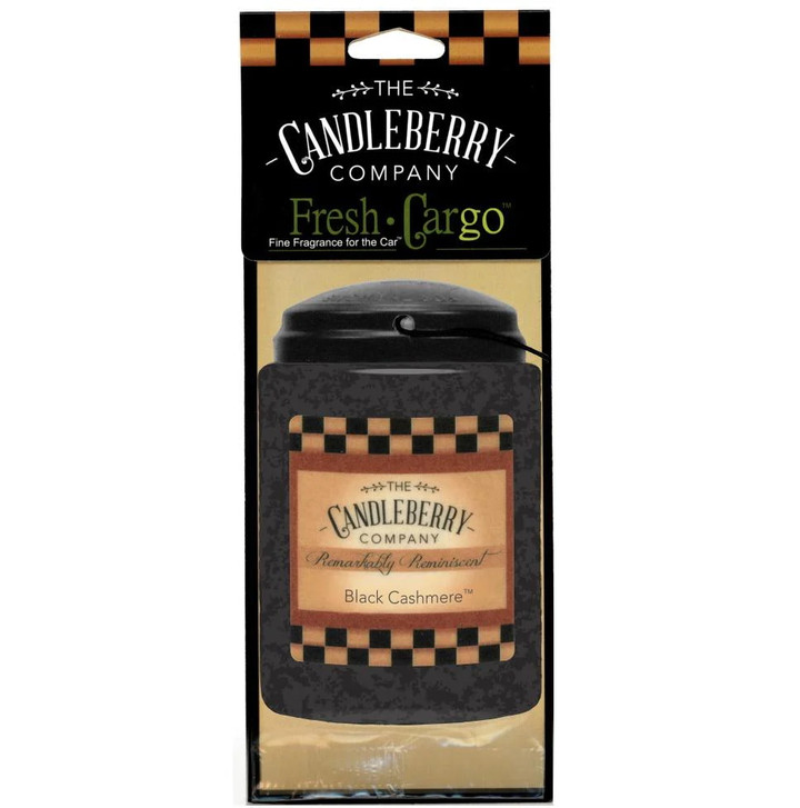 Black Cashmere - Car Air Freshener - Candleberry Co.