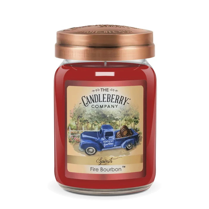 SPIRITS Fire Bourbon - Candleberry Co. - 26oz