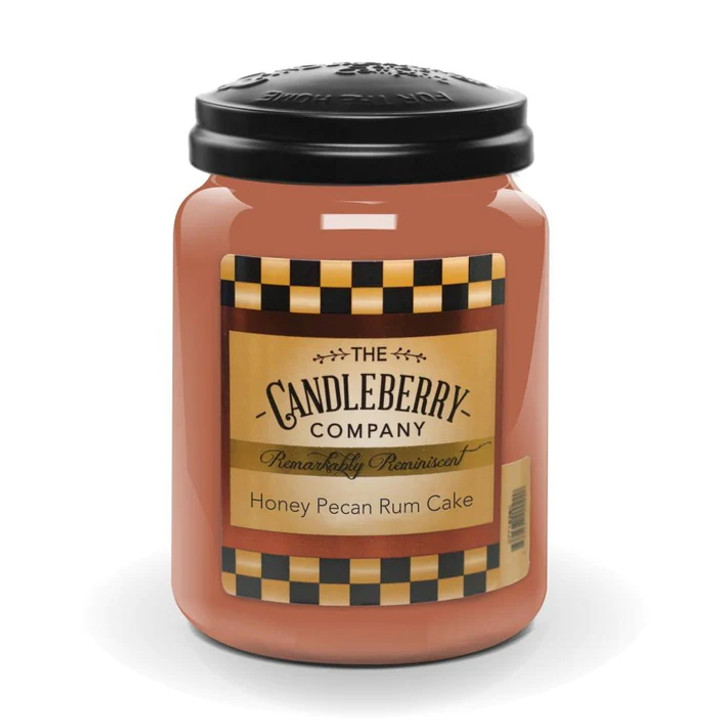 Honey Pecan Rum Cake- Candleberry Co.- 26oz