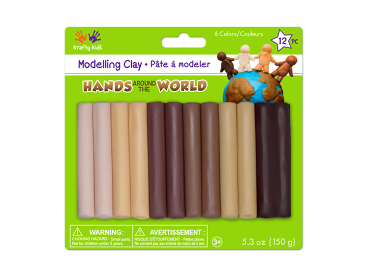 Hands Around the World Clay Kit